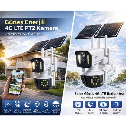 3 Lensli Solar Kamera