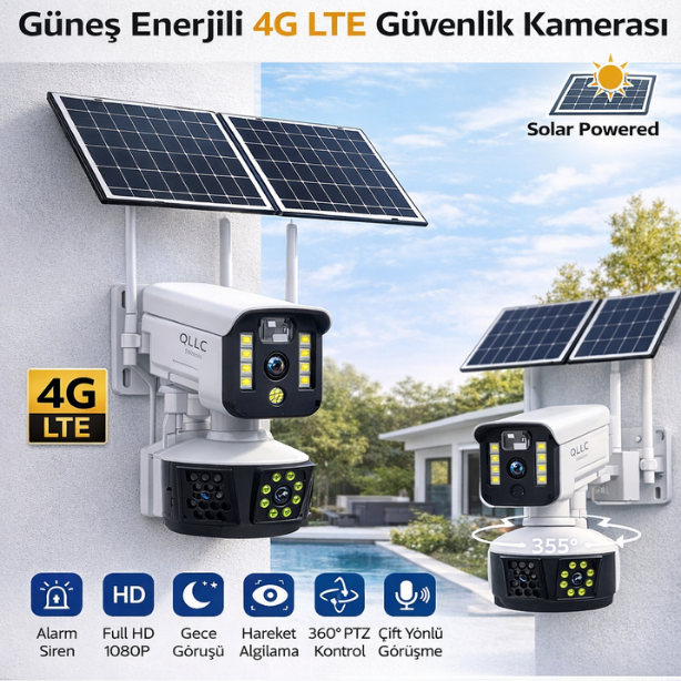 3 Lensli Solar Kamera