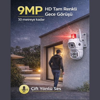 3 Lensli Wifi Kamera