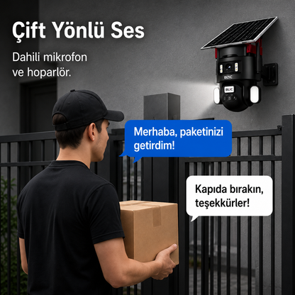Sim Kartlı 3+3 MP Güvenlik Kamerası