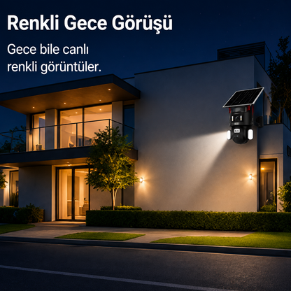Sim Kartlı 3+3 MP Güvenlik Kamerası