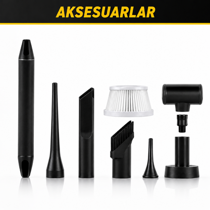 Çift Bataryalı 20.000 pA Araç Süpürgesi