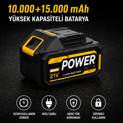 Çift Bataryalı 20.000 pA Araç Süpürgesi