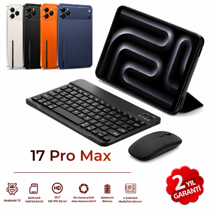 i-Tab PAD 17 Pro Max Tablet 10.1 inç FHD ve Fiyatı