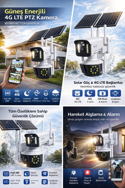 3 Lensli Solar Kamera
